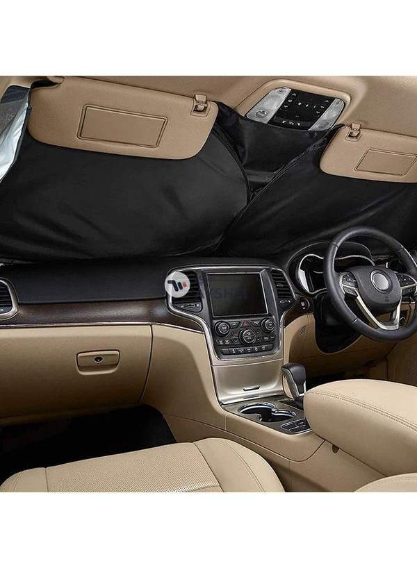 LP Car Front Window Collapsible Sunshade