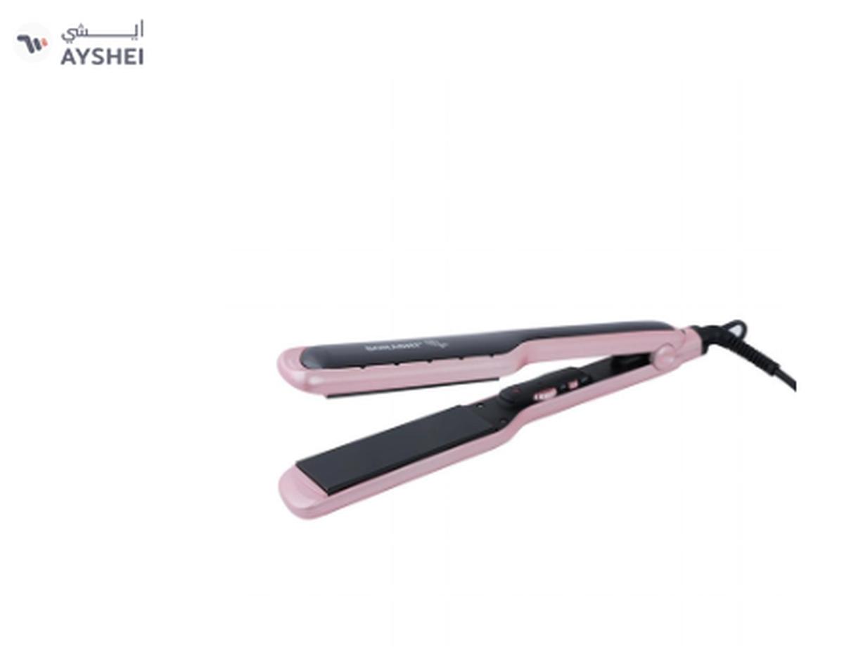 Sonashi WetDry Hair Straightener 68W Ceramic Coating Plate Sleek Design with Blue Digital LCD-0-landscape