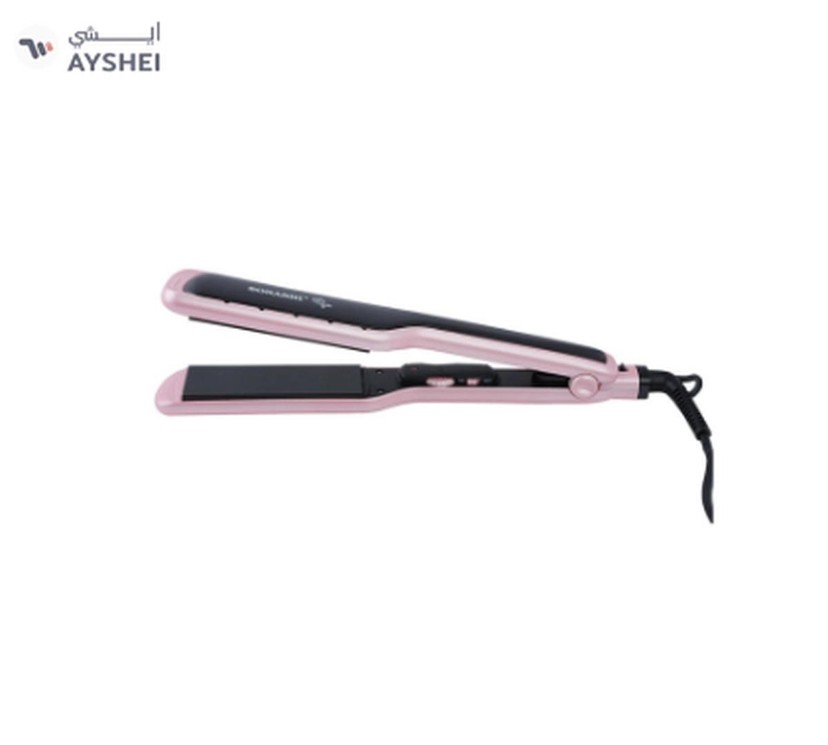 Sonashi WetDry Hair Straightener 68W Ceramic Coating Plate Sleek Design with Blue Digital LCD-4-4