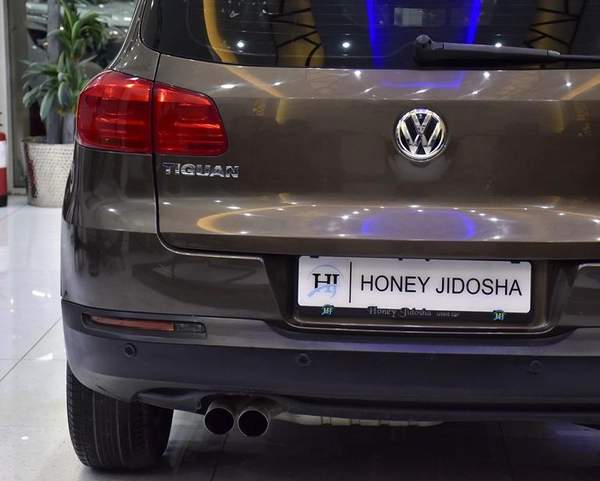 Volkswagen Tiguan ( 2015 Model ) in Brown Color GCC Specs