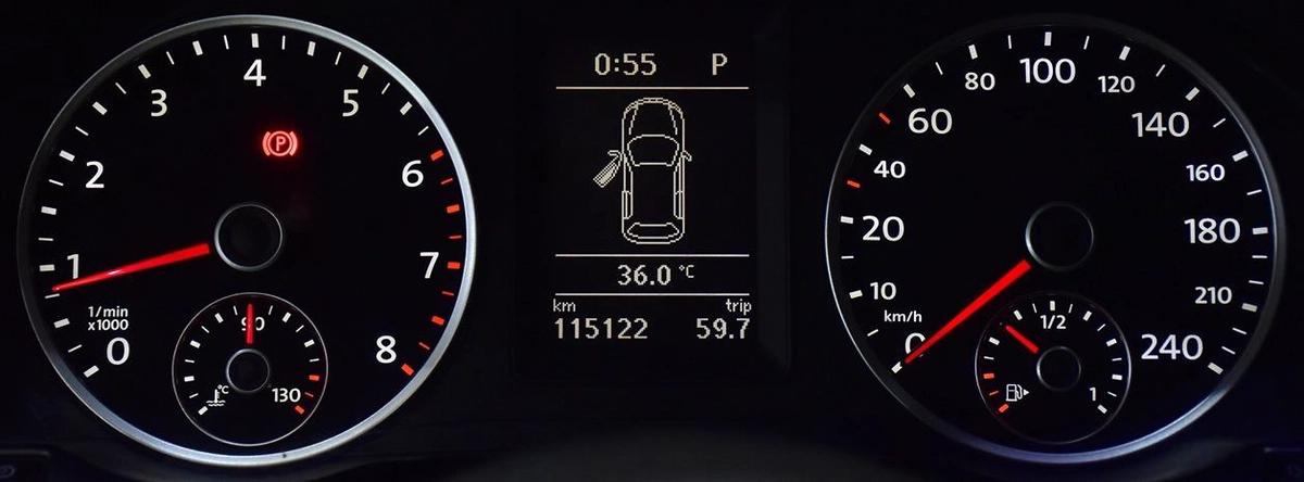 Volkswagen Tiguan ( 2015 Model ) in Brown Color GCC Specs-10-10