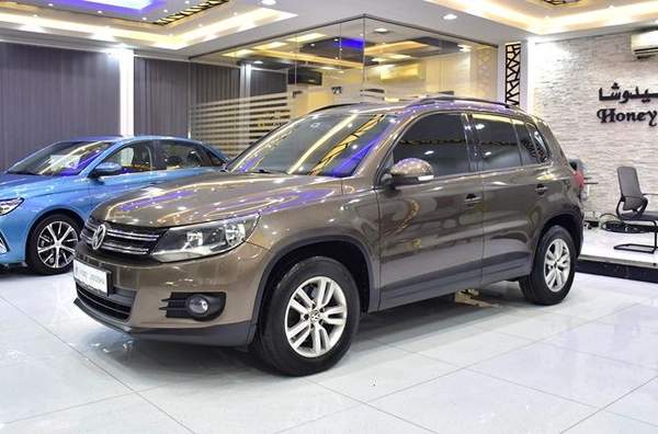 Volkswagen Tiguan ( 2015 Model ) in Brown Color GCC Specs
