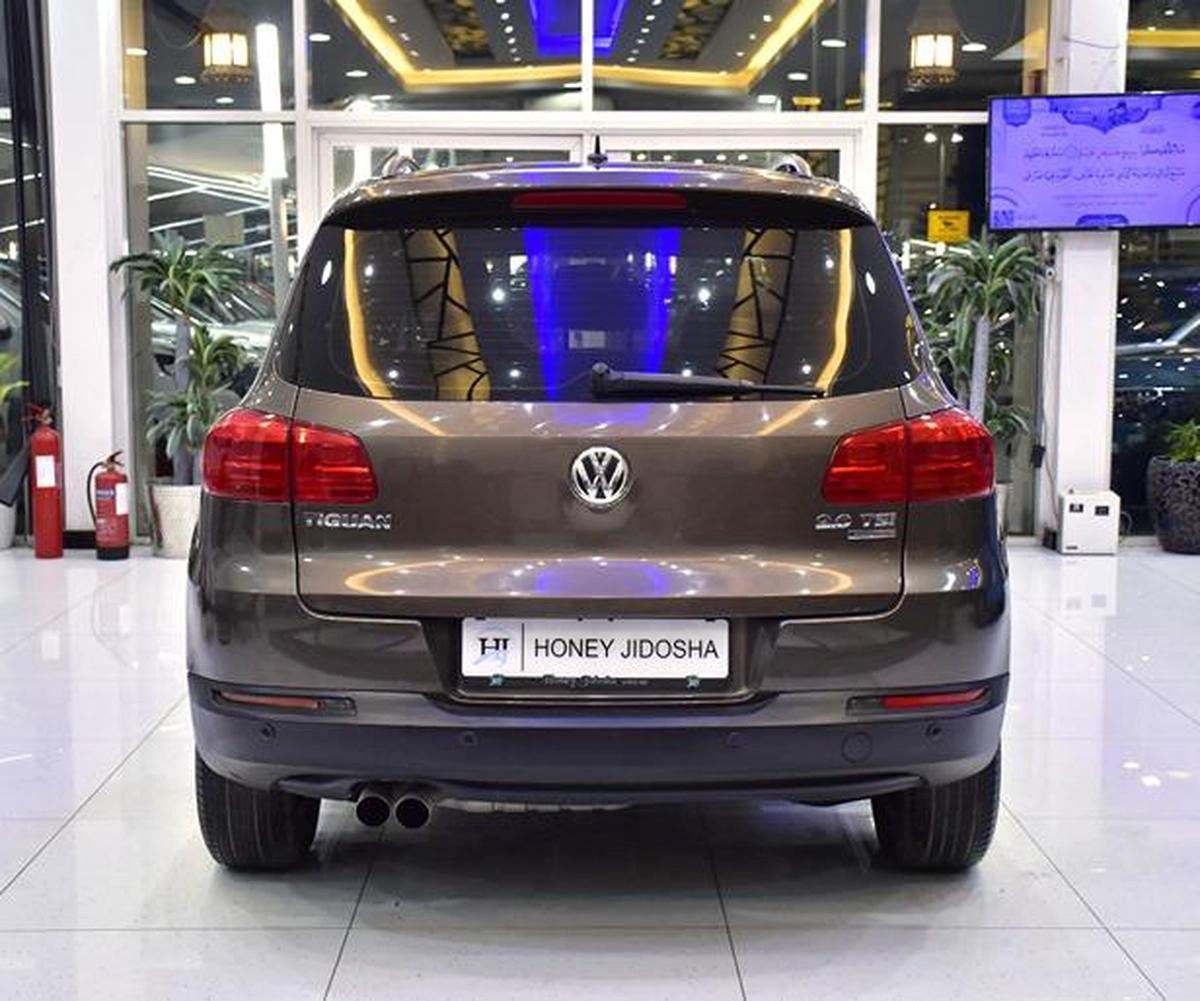 Volkswagen Tiguan ( 2015 Model ) in Brown Color GCC Specs-4-4