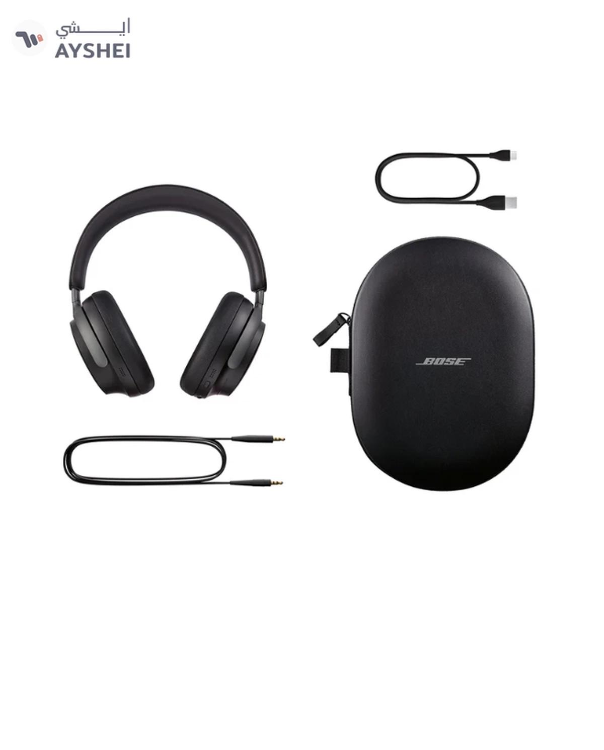 BOSE QuietComfort Ultra Wireless Noise Cancelling Headphones Black-6-6