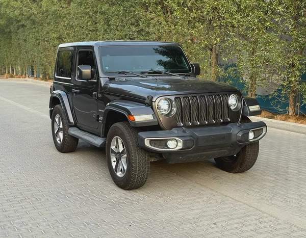 Jeep Wrangler Sahara Plus GCC super clean قمه بالنظافه