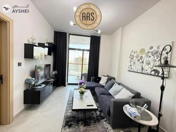 Prime location fully furnished 1bhk 2bathrooms in 85k balcony wardrobes 1parking free