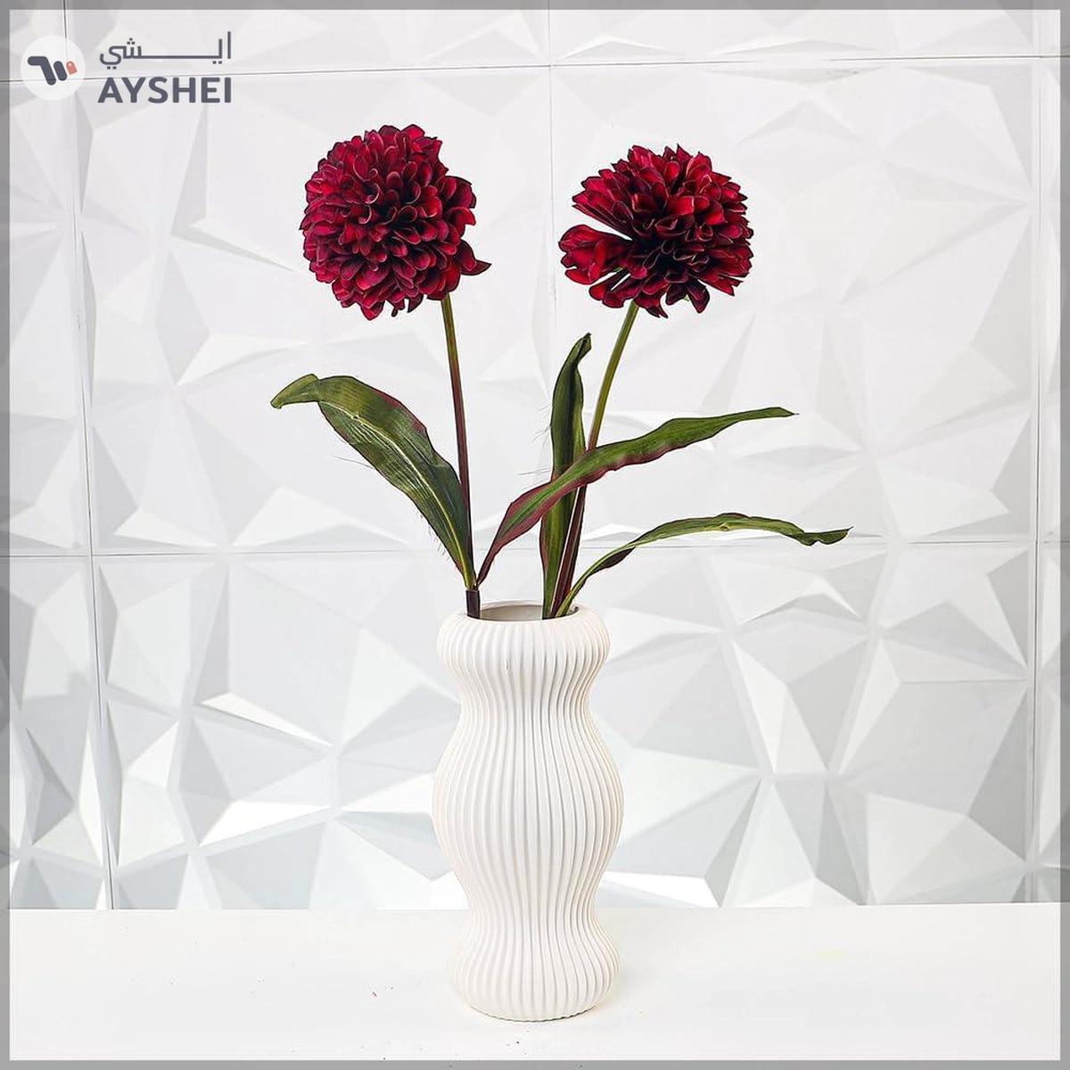 YATAI 2Pcs Artificial Daisy Flower, Real Touch Silk Daisy Artificial Flowers with Long Stem-0-portrait