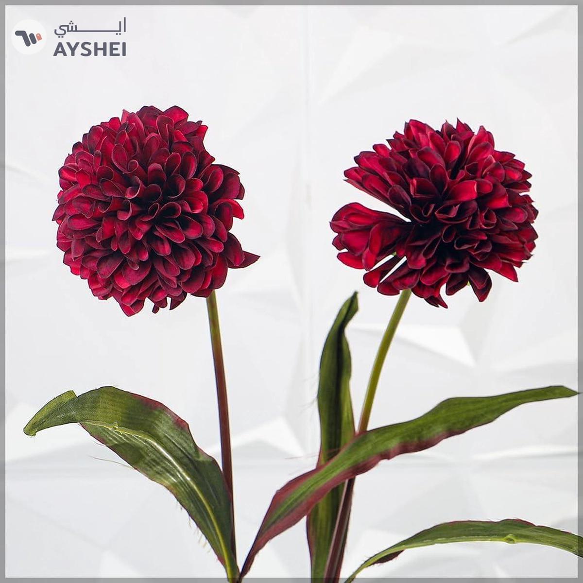 YATAI 2Pcs Artificial Daisy Flower, Real Touch Silk Daisy Artificial Flowers with Long Stem-1-1