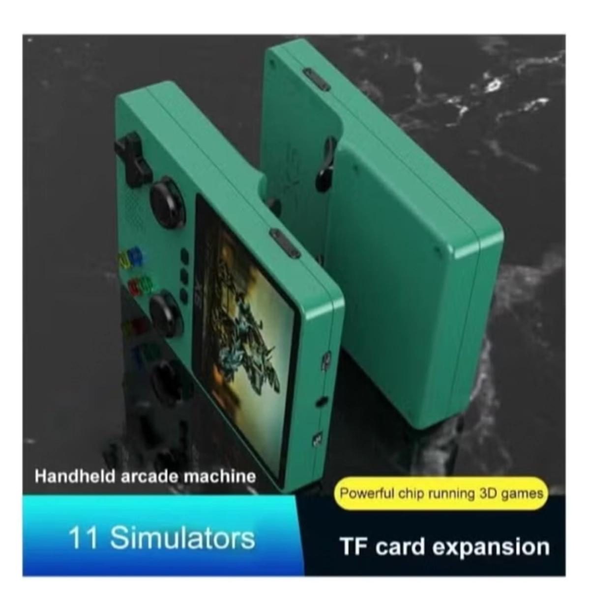 X6 HD Handheld Game Console - Portable Retro Gaming Console, Mini X6 Handheld with 32GB Storage, Built-In Classic Games, Long Battery Life, Perfect for On-the-Go Entertainment (Green)-3-3