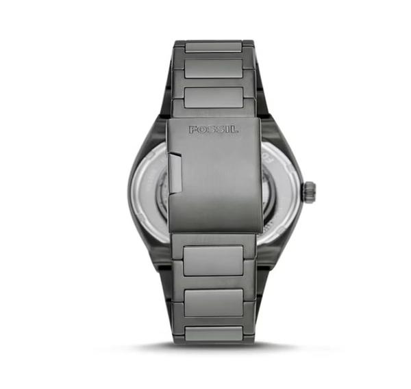 Fossil Men's Everett Round Shape Stainless Steel Automatic Wrist Watch ME3206 - 42 mm - Grey