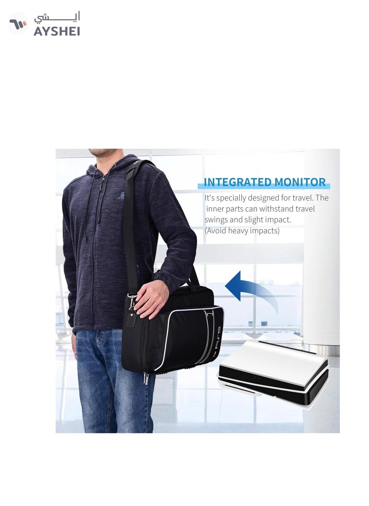 G-STORY 14" Inch IPS 4k 60Hz Portable Monitor Gaming Display Integrated with PS5 Slim(not Included)-0-portrait