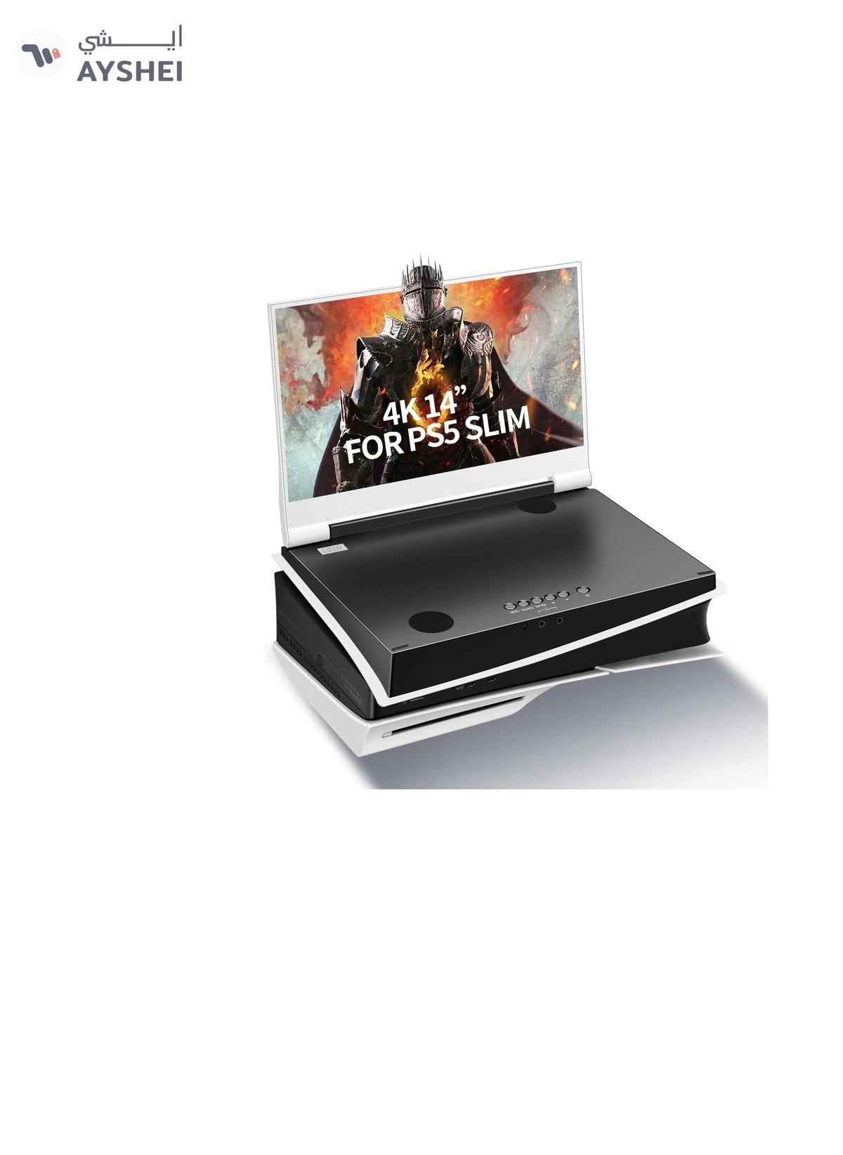 G-STORY 14" Inch IPS 4k 60Hz Portable Monitor Gaming Display Integrated with PS5 Slim(not Included)-0-portrait