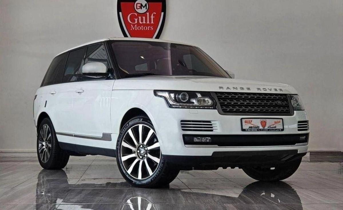 Land Rover Range Rover HSE 5.0L VOGUE HSE V8 5.0L-8CYL FULL OPTION - EXCELLENT CONDITION GCC SPECIFICATION -0-0
