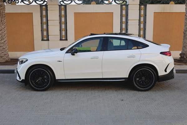 Mercedes-Benz -GLC43- COUPE 570KM-2025-GCC SPECS -BRAND NEW warranty service from GARGASH