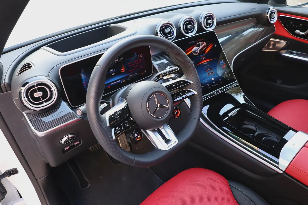 Mercedes-Benz -GLC43- COUPE 570KM-2025-GCC SPECS -BRAND NEW warranty service from GARGASH-11-11