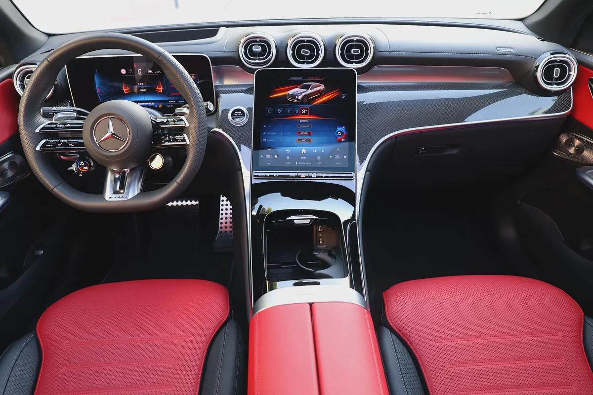 Mercedes-Benz -GLC43- COUPE 570KM-2025-GCC SPECS -BRAND NEW warranty service from GARGASH-12-12