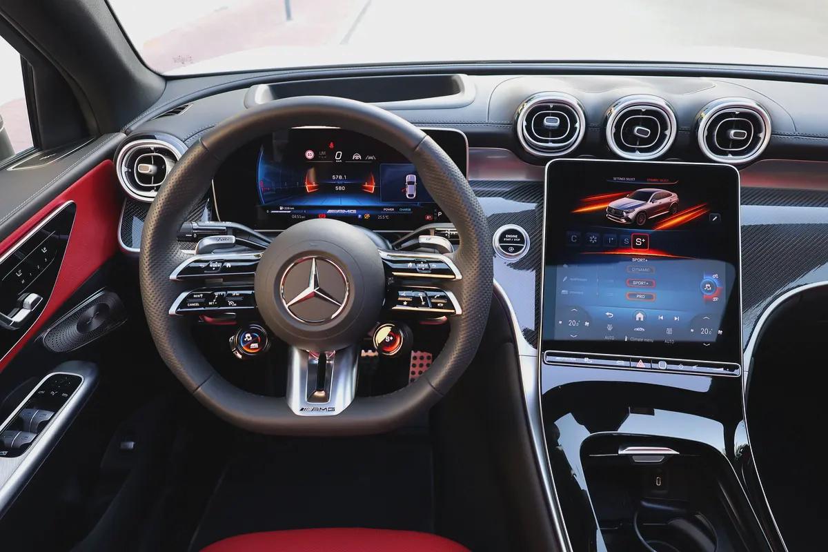 Mercedes-Benz -GLC43- COUPE 570KM-2025-GCC SPECS -BRAND NEW warranty service from GARGASH-13-13