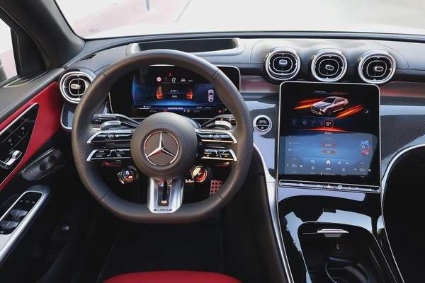 Mercedes-Benz -GLC43- COUPE 570KM-2025-GCC SPECS -BRAND NEW warranty service from GARGASH