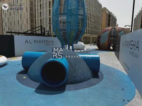 Ready to move | one bedroom | pool view | in Al Mamsha Al souq 650,000 AED