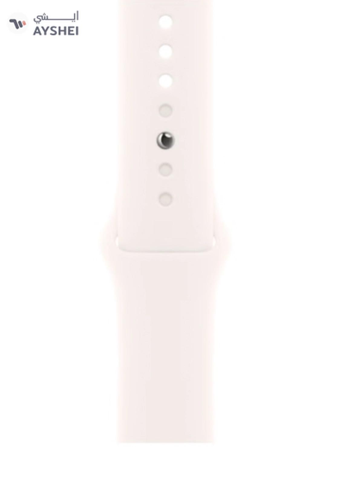 Apple Watch Series 10 GPS 46mm Rose Gold Aluminium Case With Light Blush Sport Band-0-portrait