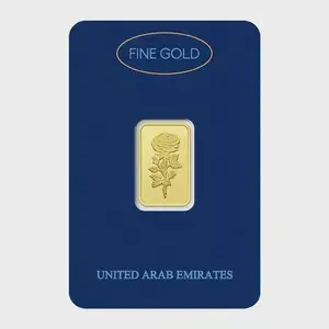 Dubai Gold 5 Grams Pure 999.9 Fine Gold Bar