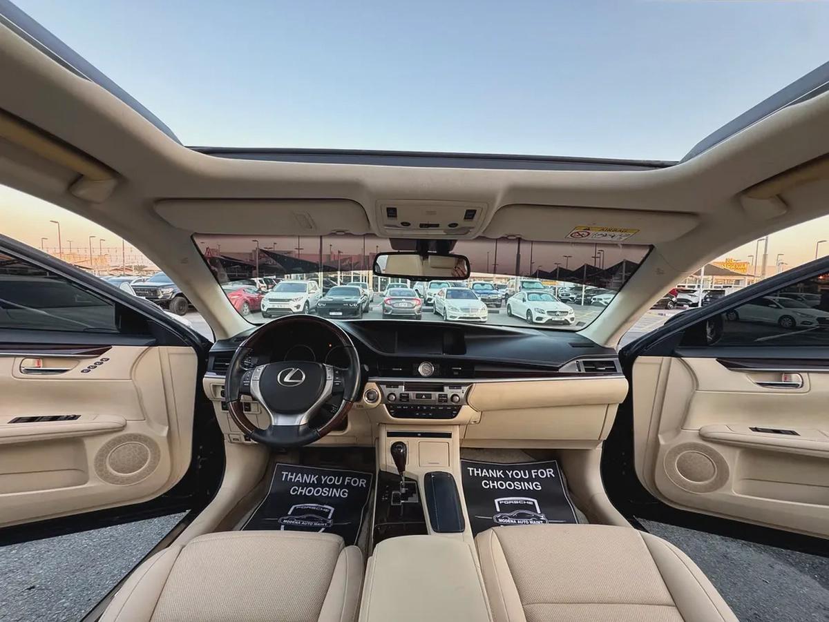 لكزس ES250 موديل 2015 خليجى بانوراما فل اوبشن بحاله الوكاله-10-10