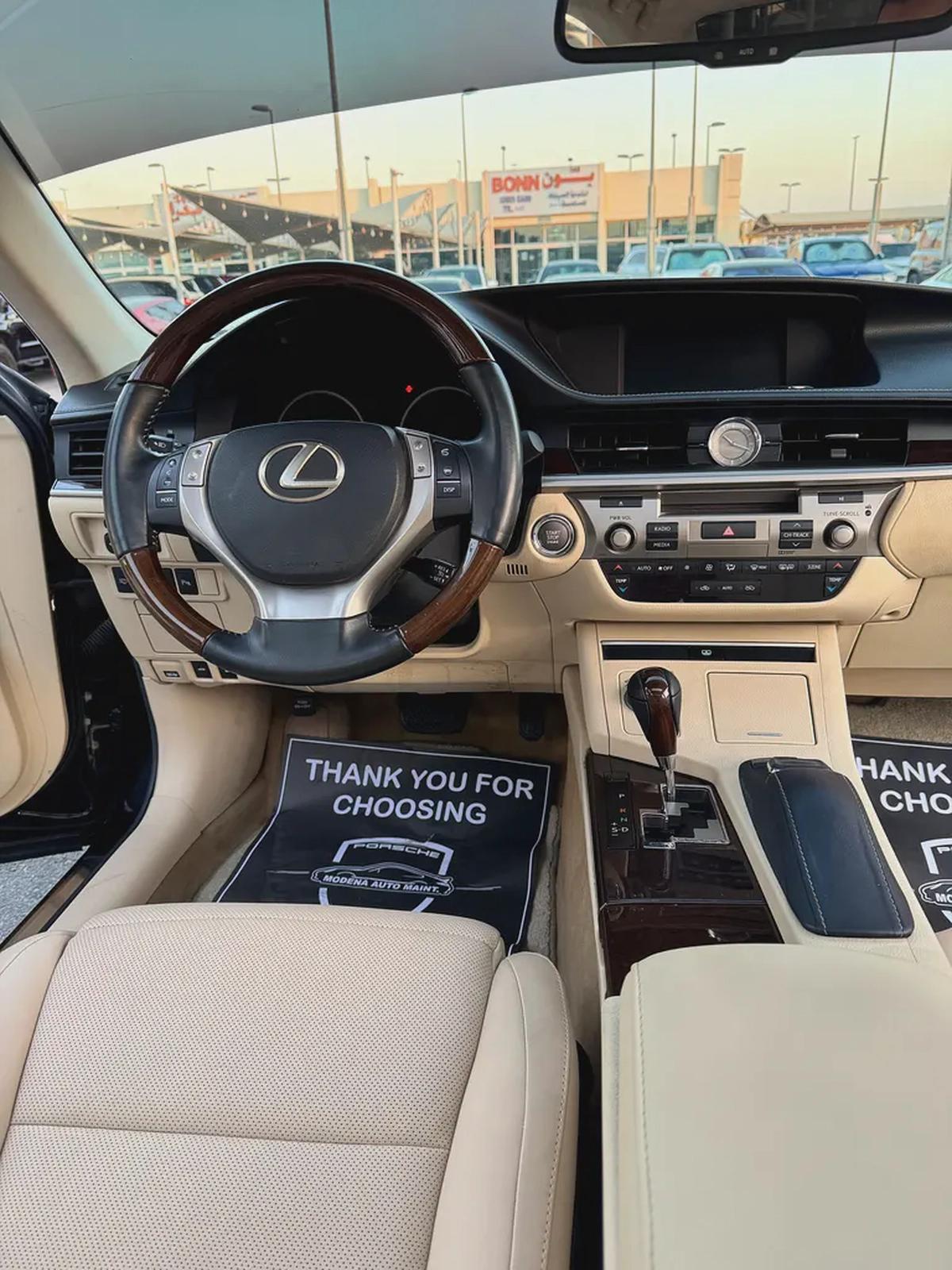 لكزس ES250 موديل 2015 خليجى بانوراما فل اوبشن بحاله الوكاله-11-11