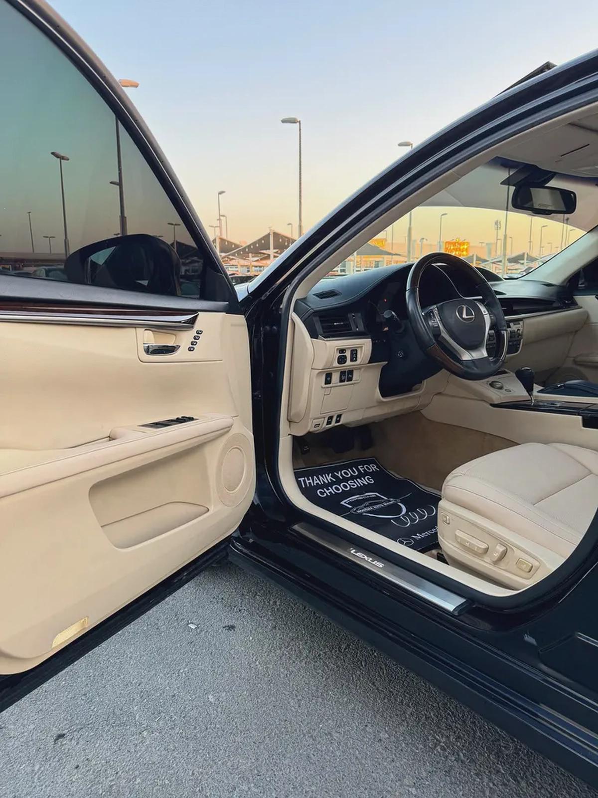 لكزس ES250 موديل 2015 خليجى بانوراما فل اوبشن بحاله الوكاله-12-12