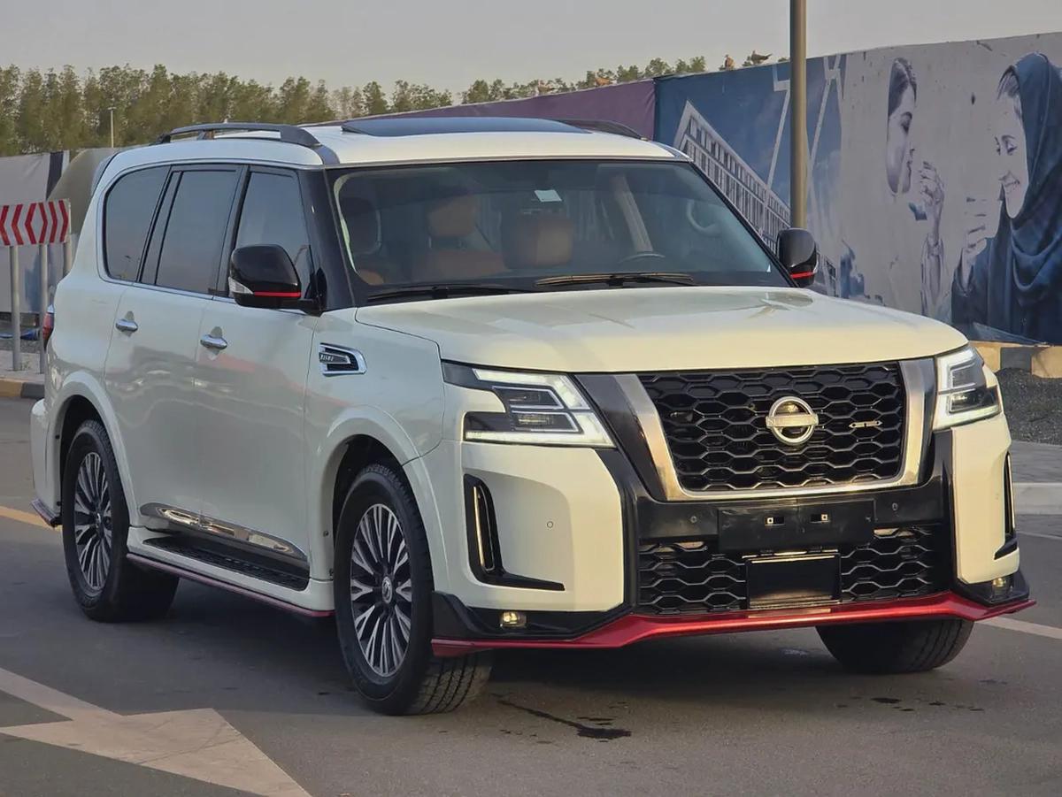 نيسان باترول 2018 مواصفات خليجية LE محول نسمو بحالة جيدة-3-3