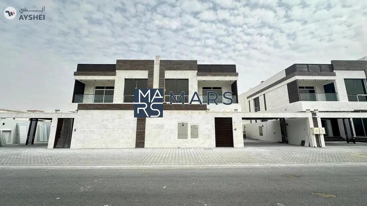 🏡 Brand New 5-Bedroom Villa with driver room for Rent in Hoshi, Sharjah for 170,000 AED🌟-0-0