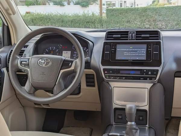 TOYOTA PRADO 2023 V4 2.7L ORIGINAL PAINT LOW MILEAGE IN EXCELLENT CONDITION