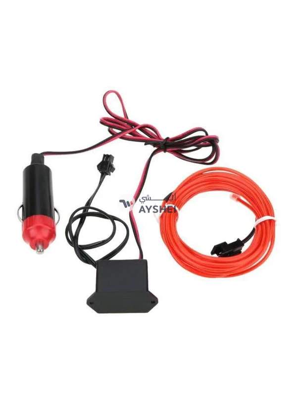 Generic Neon Glow Wire Car Light With Charger Driver