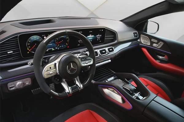 MERCEDES BENZ GLE 63 S - 2021 - GCC - CARBON EDITION - FULLY LOADED - AMAZING CONDITION