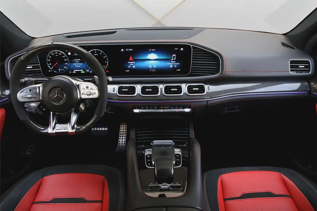 MERCEDES BENZ GLE 63 S - 2021 - GCC - CARBON EDITION - FULLY LOADED - AMAZING CONDITION-11-11