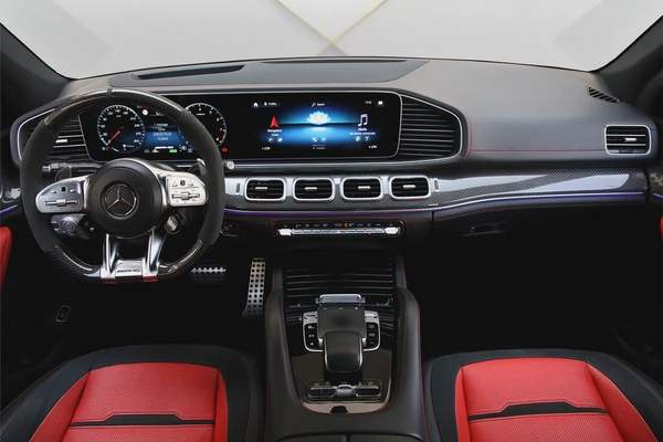 MERCEDES BENZ GLE 63 S - 2021 - GCC - CARBON EDITION - FULLY LOADED - AMAZING CONDITION