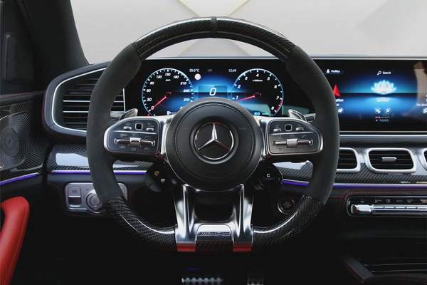 MERCEDES BENZ GLE 63 S - 2021 - GCC - CARBON EDITION - FULLY LOADED - AMAZING CONDITION