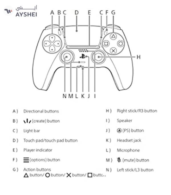 Sony DualSense Wireless Controller For PlayStation 5 - White