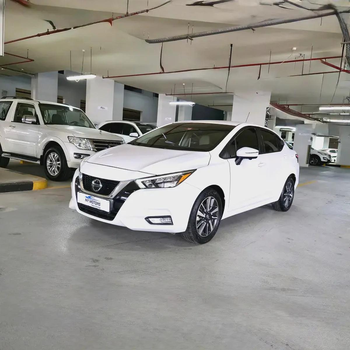 FULLY LOADED 5 cameras II 2023 Nissan Sunny Platinum II GCC Specs II MINT Condition-0-0