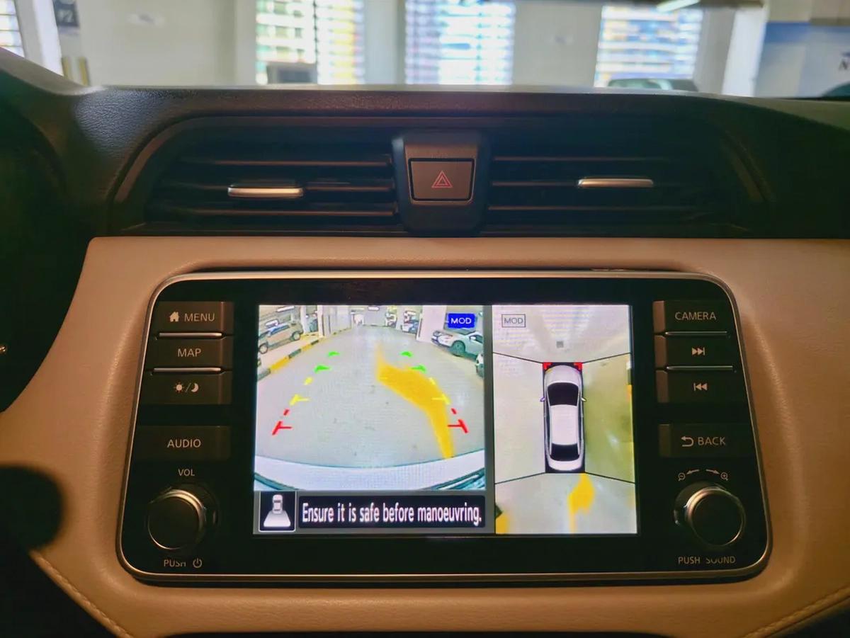 FULLY LOADED 5 cameras II 2023 Nissan Sunny Platinum II GCC Specs II MINT Condition-7-7