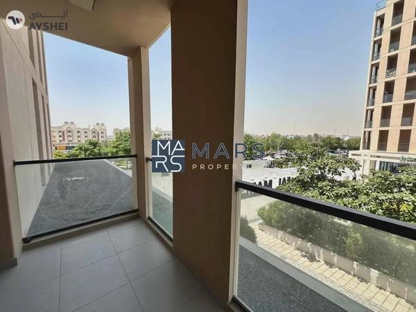 Brand new balcony studio with kitchen appliances