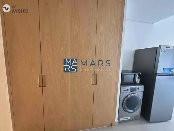 Brand new balcony studio with kitchen appliances