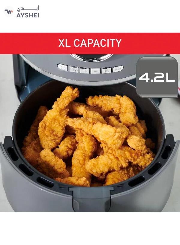Tefal Ultra Digital Air Fryer 4.2 L 1630 W EY111B40 Charcoal grey