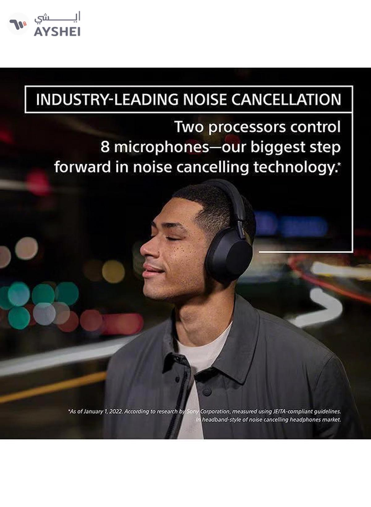 Sony WH-1000XM5 Wireless Noise-Cancelling Headphones Black-3-3