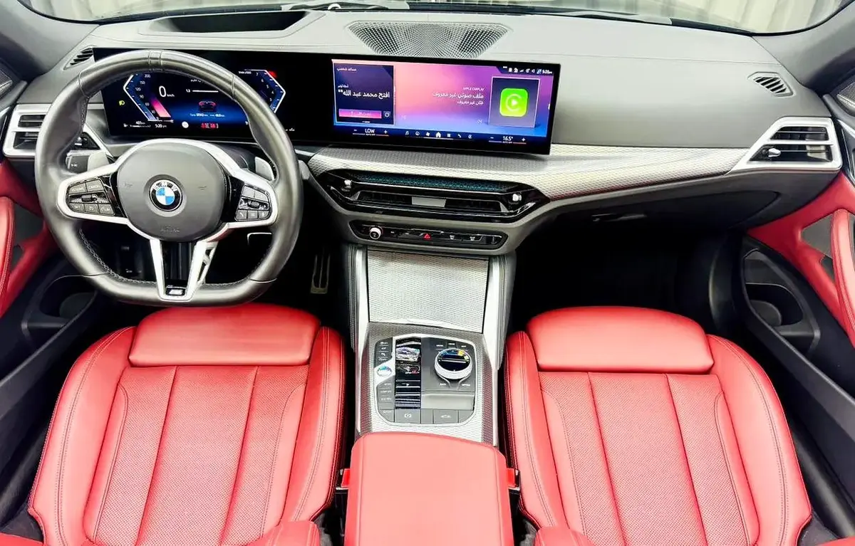 BMW 4 Series 420i 2025 | Low Mileage | GCC Specs | AGMC Warranty 2029 | AGMC Service 2029-3-3