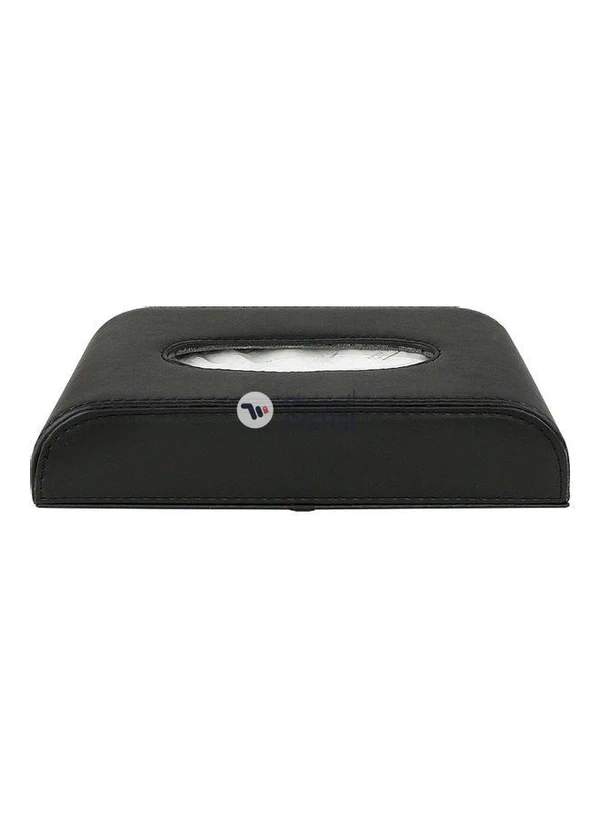 Generic Elegant Tissue Holder Leather Case For Car