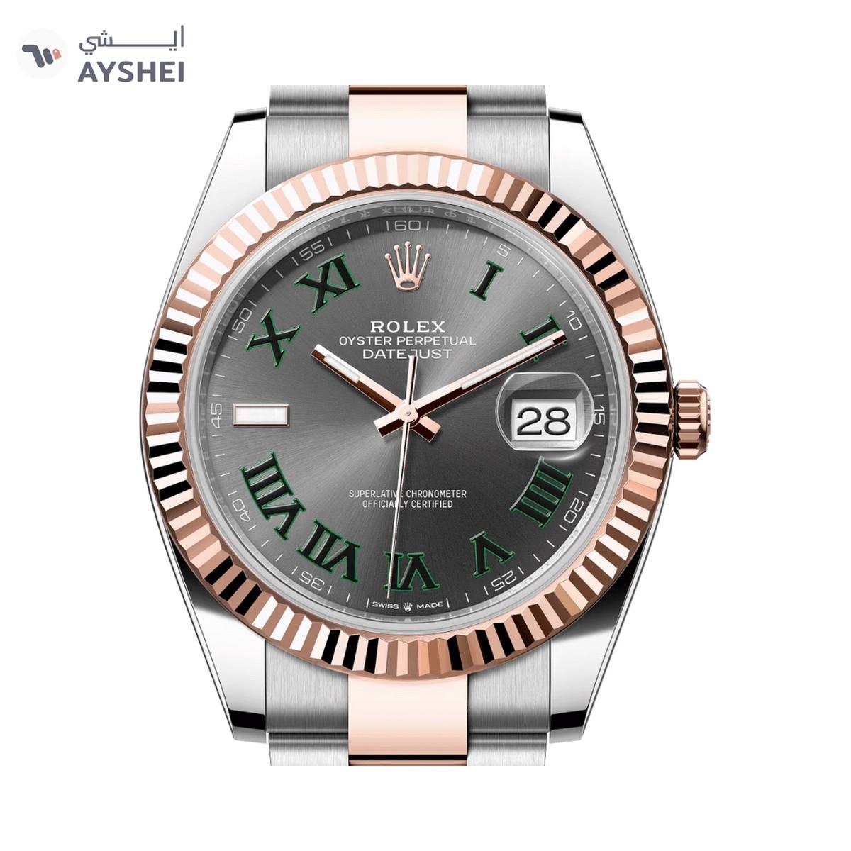 Rolex Datejust 41 126331-0015 Wimbledon dial-1-portrait