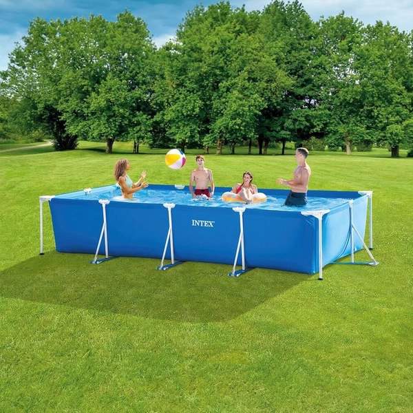 Intex Rectangular Frame Above Ground Swimming Pool
