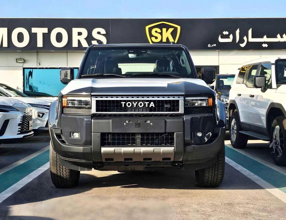 Toyota Prado ALL ROUNDER / 2.4L PETROL V4 / SUNROOF / DRIVER POWER SEAT / COOL BOX / MID OPTION (CODE # R2)-1-1