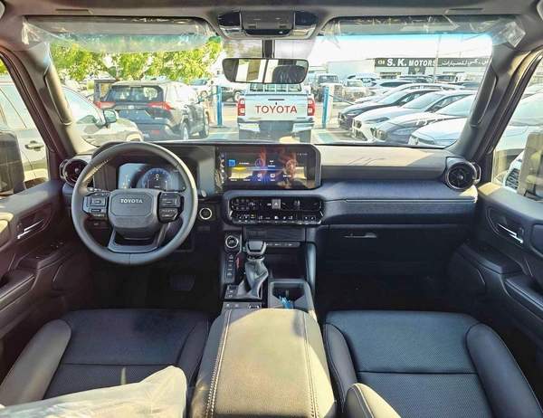 Toyota Prado ALL ROUNDER / 2.4L PETROL V4 / SUNROOF / DRIVER POWER SEAT / COOL BOX / MID OPTION (CODE # R2)