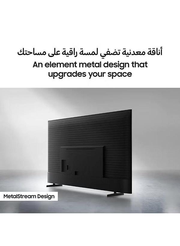 Samsung 55 Inch Crystal UHD TV, U8000F, 4K, Crystal Processor 4K, MetalStream Design, Knox Security, Endless Free Content, Smart TV, UA55U8000FUXZN (2025 - UAE Version)